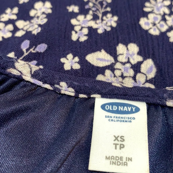 Old Navy Floral Long Sleeve V-Neck Dress  Size XS - Picture 8 of 8